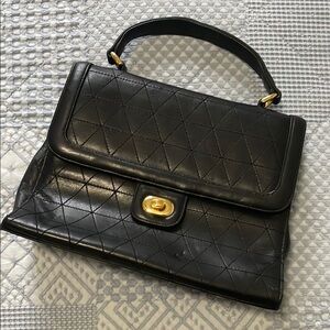 Talbots Genuine Leather Black Purse